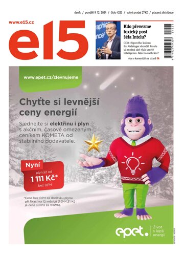 Obálka e-magazínu E15 9.12.2024