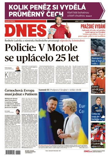 Obálka e-magazínu MF Dnes 7.3.2025