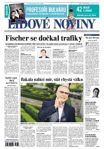 Obálka e-magazínu Lidové noviny 4.4.2014