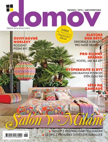 Obálka e-magazínu Domov 6/2015