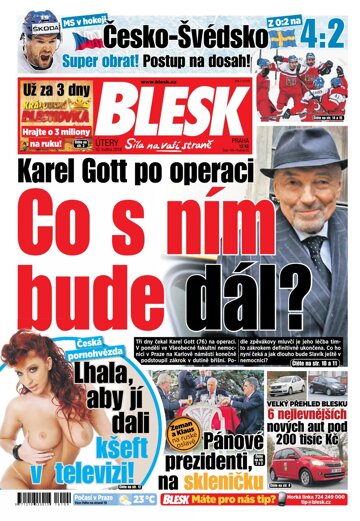 Obálka e-magazínu Blesk 10.5.2016