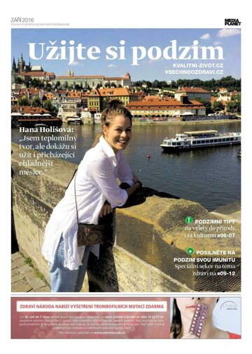 Obálka e-magazínu Mimořádné přílohy LN extra Morava - 23.9.2016