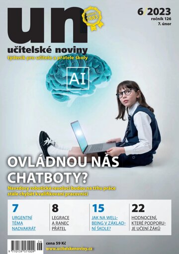 Obálka e-magazínu Učitelské noviny 6/2023