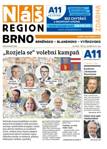 Obálka e-magazínu Náš Region - Brno 35/2024