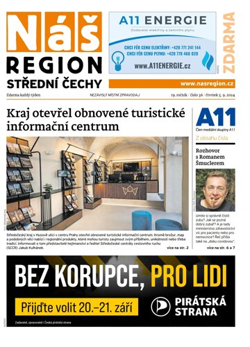 Obálka e-magazínu Náš Region - Střední Čechy 36/2024