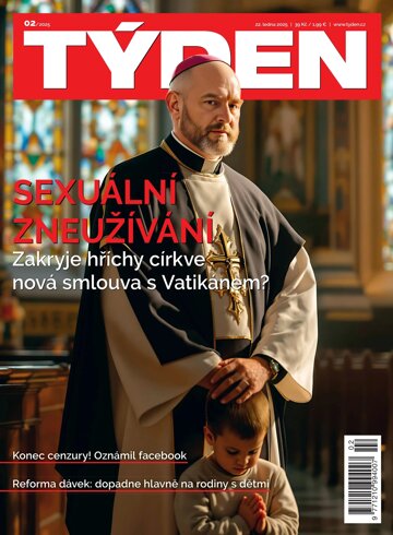 Obálka e-magazínu Týden 2/2025