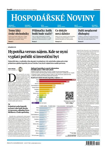 Obálka e-magazínu Hospodářské noviny 023 - 3.2.2025