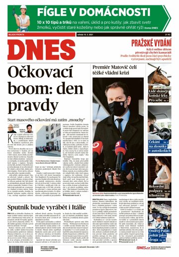 Obálka e-magazínu MF Dnes 10.3.2021