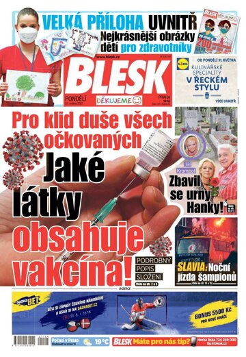 Obálka e-magazínu Blesk 31.5.2021