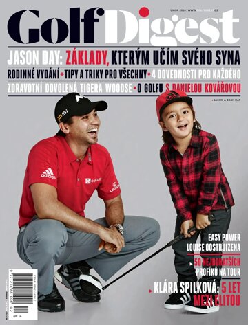 Obálka e-magazínu Golf Digest C&S 2/2016