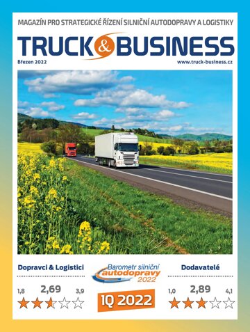 Obálka e-magazínu Truck & business 1/2022