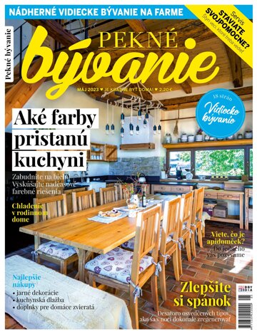 Obálka e-magazínu Pekné bývanie 5/2023