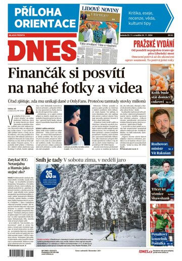 Obálka e-magazínu MF Dnes 23.11.2024