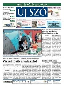 Obálka e-magazínu Új Szó 9.7.2014