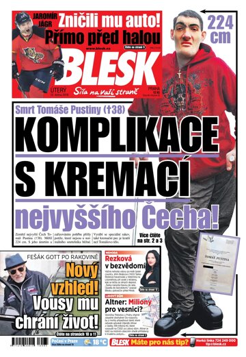 Obálka e-magazínu Blesk 12.4.2016