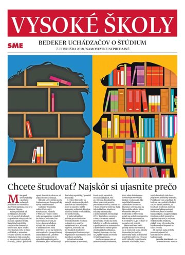 Obálka e-magazínu SME VYSOKÉ ŠKOLY 7/2/2018