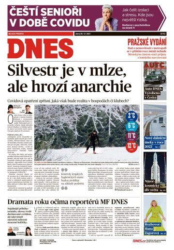 Obálka e-magazínu MF Dnes 28.12.2021