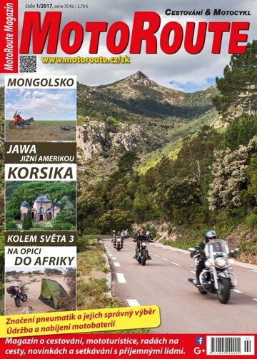 Obálka e-magazínu MotoRoute Magazín 1/2017