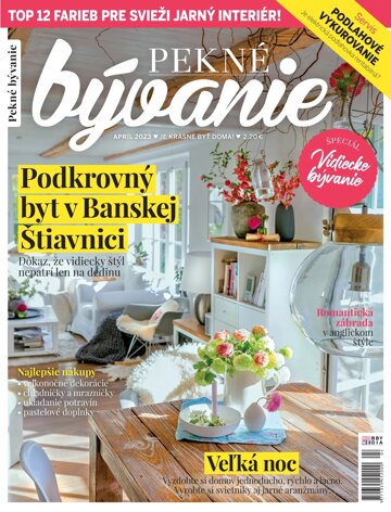 Obálka e-magazínu Pekné bývanie 4/2023