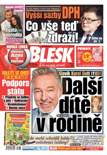 Obálka e-magazínu Blesk 12.4.2023