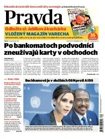 Obálka e-magazínu Pravda 26. 9. 2014