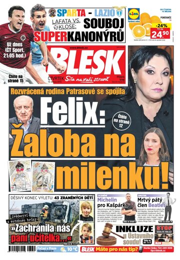 Obálka e-magazínu Blesk 10.3.2016