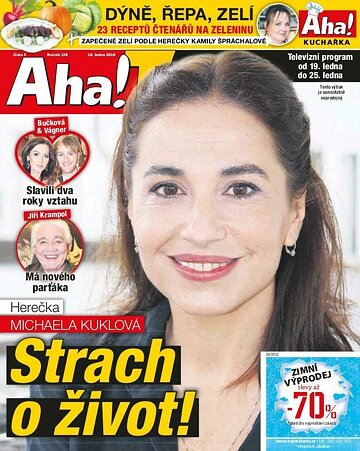 Obálka e-magazínu AHA! Tv - 18.1.2018