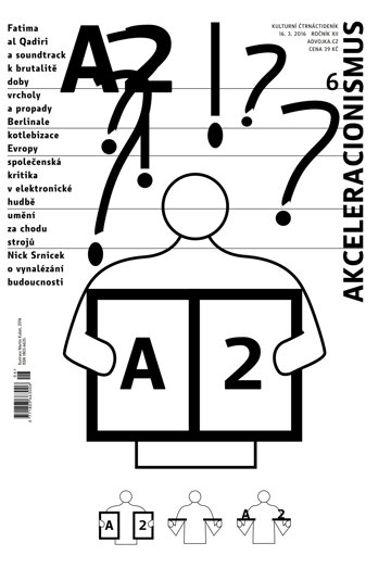 Obálka e-magazínu A2 kulturní čtrnáctideník 6/2016