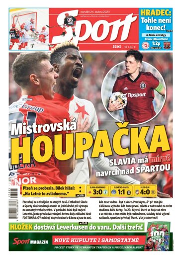 Obálka e-magazínu Sport 24.4.2023