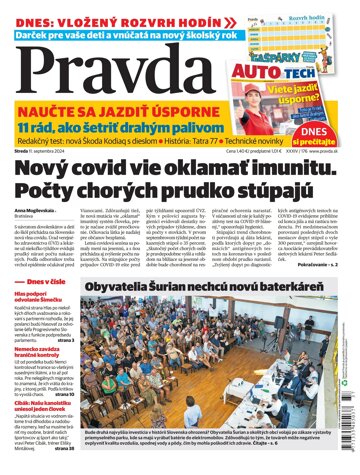 Obálka e-magazínu Pravda 11. 9. 2024