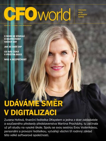 Obálka e-magazínu CFO World 3/2024