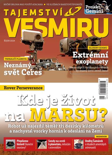 Obálka e-magazínu Tajemství Vesmíru 10/2024