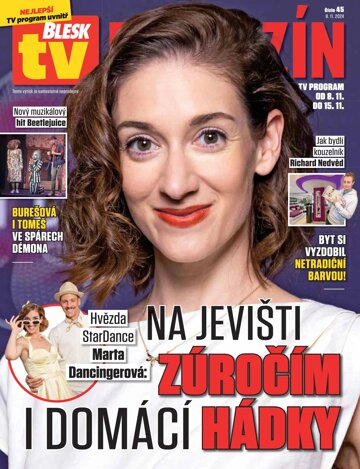 Obálka e-magazínu Blesk Tv magazín - 08.11.2024