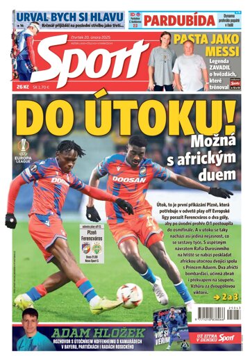 Obálka e-magazínu Sport 20.2.2025