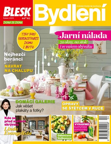 Obálka e-magazínu Blesk Bydlení 4/2025