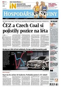 Obálka e-magazínu Hospodářské noviny 056 - 20.2.2013