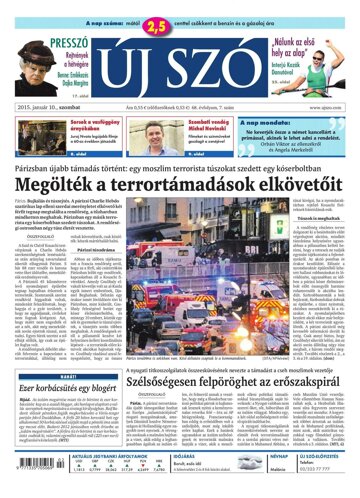 Obálka e-magazínu Új Szó 10.1.2015