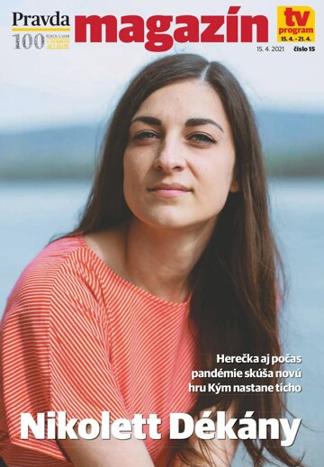 Obálka e-magazínu Dennik Pravda 15. 4. 2021