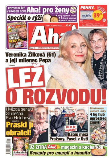 Obálka e-magazínu AHA! 18.1.2023