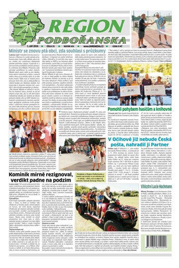 Obálka e-magazínu Region Podbořanska 35/2016