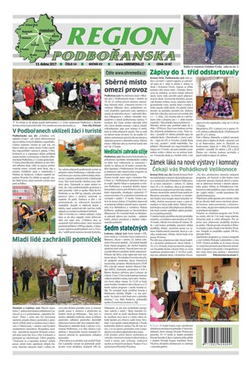 Obálka e-magazínu Region Podbořanska 14/2017