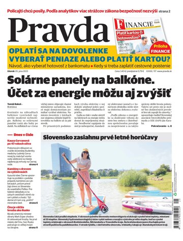 Obálka e-magazínu Pravda 20. 6. 2023