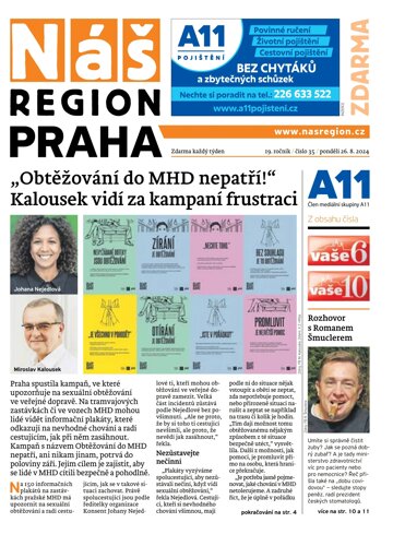 Obálka e-magazínu Náš Region - Praha 35/2024