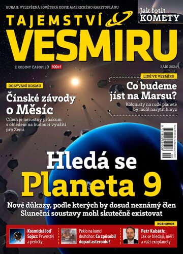 Obálka e-magazínu Tajemství Vesmíru 9/2024