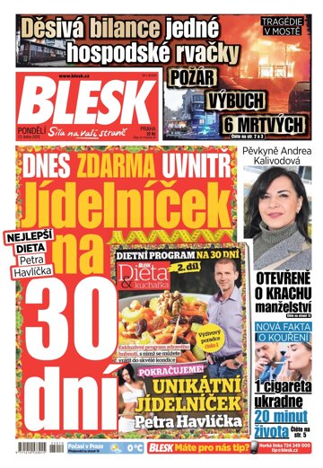 Obálka e-magazínu Blesk 13.1.2025