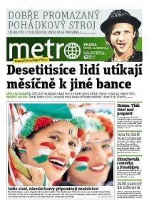 Obálka e-magazínu deník METRO 14.8.2014