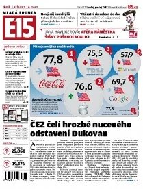 Obálka e-magazínu E15 3.10.2012