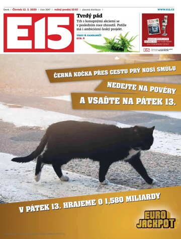 Obálka e-magazínu E15 12.3.2020