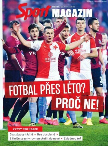 Obálka e-magazínu Příloha Sport Magazín - 30.4.2020