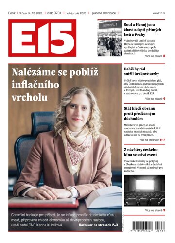 Obálka e-magazínu E15 14.12.2022